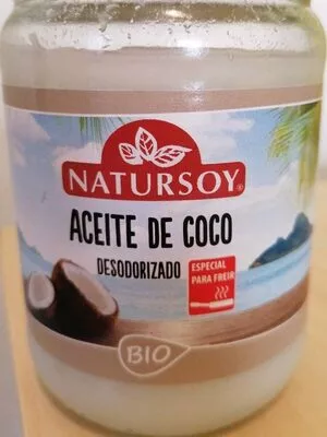 Aceite de coco desodorizado Natursoy 400 g, code 8428159006896