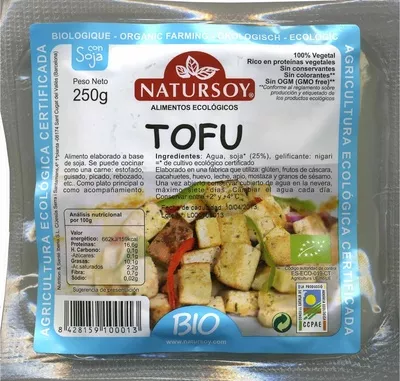 Tofu Natursoy 250 g, code 8428159100013