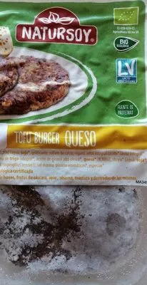 Tofu burguer queso Natursoy , code 8428159100105