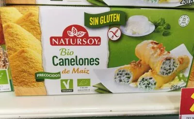 Bio Canelones de Maíz Natursoy , code 8428159105155