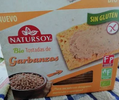 Tostadas de garbanzos Natursoy , code 8428159105766