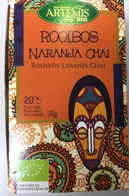 Rooibos naranja chai Artemis 30 g, code 8428201311190