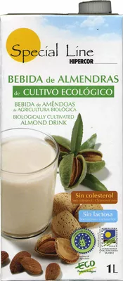 Bebida de almendras de cultivo ecológico Special Line 1 l, code 8428532102078