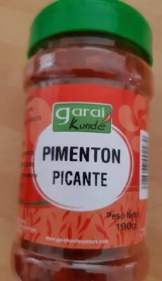 PIMENTON PICANTE Garai Kunde , code 8428647002270