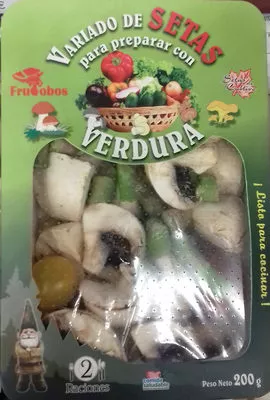 Variado de Setas para preparar con Verdura Frutobos 200 g, code 8428881900011