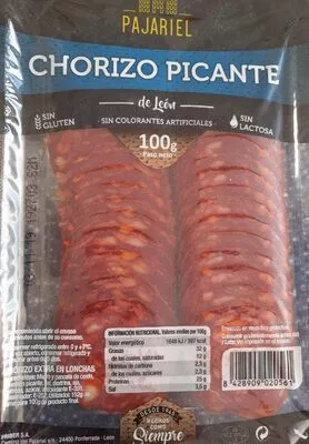 Chorizo picante de León Pajariel 100 g, code 8428909020561