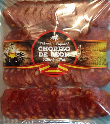 Chorizo de Leon picante  100 g, code 8428909040088