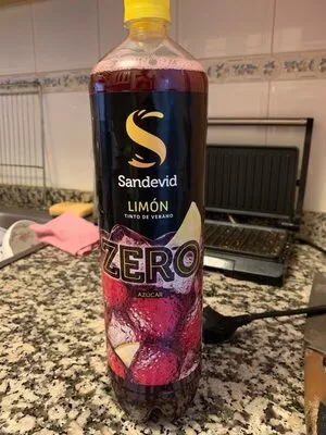 Tinto de verano con limón cero azúcar Sandevid , code 8428922010358