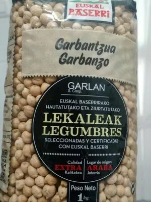 Garbanzo Garlan -Euskal Baserri Euskal Baserri 1 kg, code 8428956000059