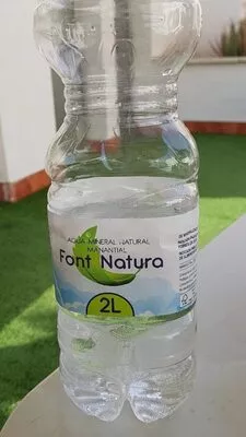 Agua mineral natural manantial Font Natura , code 8429359277017