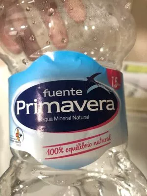 Agua Mineral Fuente Primavera 1.5 L. Eco Fuente Primavera , code 8429359712327