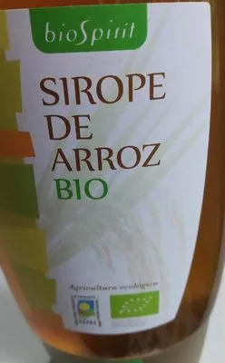 Sirop de riz Bio Biospirit , code 8429837012024