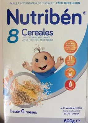 8 cereales Nutribén , code 8430094056478