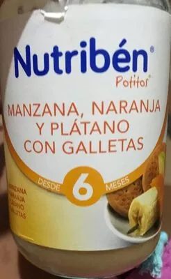 Potito de frutas nutriben , code 8430094084228