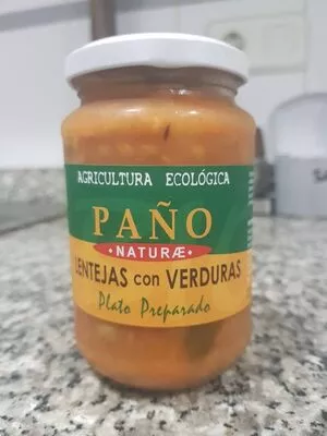 Lentejas con verduras Paño naturae , code 8430175870528