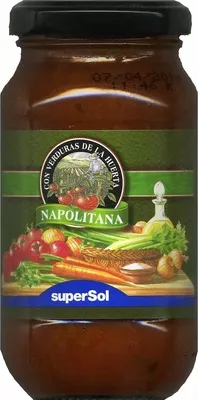 Salsa napolitana "SuperSol" SuperSol 260 g (neto), 280 ml, code 8430803018513