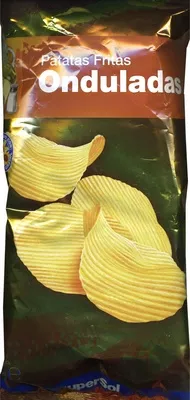 Patatas fritas onduladas SuperSol 170 g, code 8430803027089