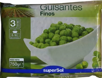 Guisantes congelados "SuperSol" SuperSol 750 g, code 8430803031826