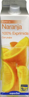 Zumo de naranja SuperSol 1 l, code 8430803032021