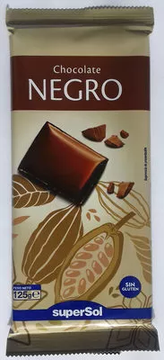 Chocolate negro SuperSol 125 g, code 8430803042006