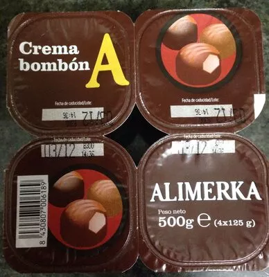 Crema bombón Alimerka 125g, code 8430807006189