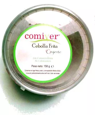 Cebolla frita crujiente Comiver 150 g, code 8431092012640