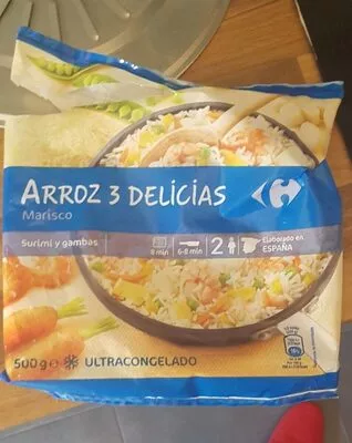 Arroz 3 delicias Marisco Carrefour 500 g, code 8431876004250