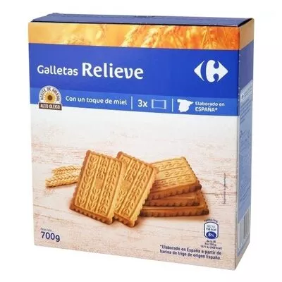 Galleta relieve Carrefour , code 8431876005080