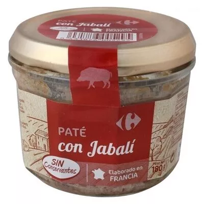 Paté Jabalí Carrefour , code 8431876005295