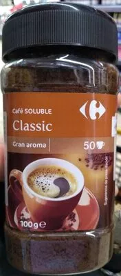 Café soluble Carrefour 100 g, code 8431876006421