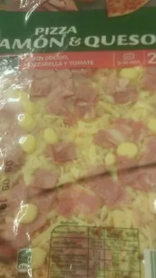 Pizza jamón y queso Carrefour 100 g, code 8431876013481