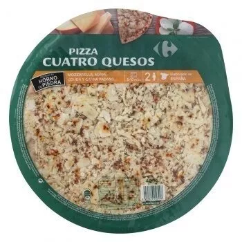 Pizza 4 quesos Carrefour 400 g, code 8431876013498