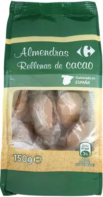 Almendras chocolate Carrefour 150 g, code 8431876038262