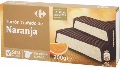 Praliné naranja Carrefour 200 g, code 8431876038347