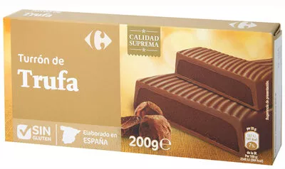 Turrón de trufa Carrefour 200 g, code 8431876038378