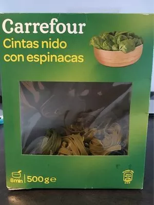 Cintas nido espinaca Carrefour 500 g, code 8431876046540