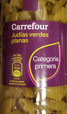 Judías verdes planas Carrefour 360 g, code 8431876047585