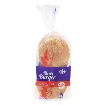 Maxi burger Carrefour , code 8431876053005