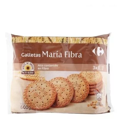 Galleta maría fibra Carrefour , code 8431876087512