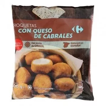 Croquetas cabrales Carrefour , code 8431876097290