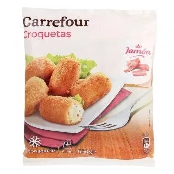 Croquetas Jamon Carrefour 500 g, code 8431876097306