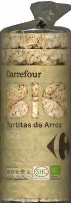 Tortitas de arroz Carrefour bio 100 g, code 8431876118230