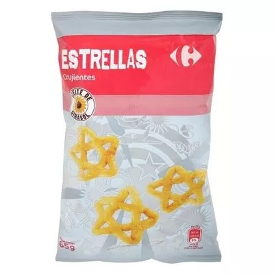 Aperitivos de patatas estrellas Carrefour , code 8431876118759