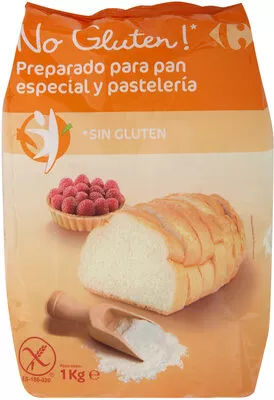 Preparado para pan y pastelería sin gluten Carrefour , code 8431876118810