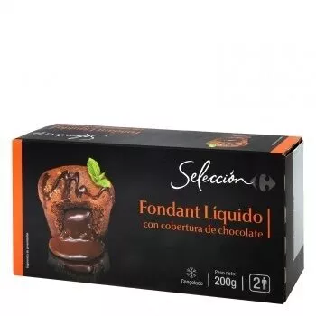 Fondant liquid choco Carrefour , code 8431876120486