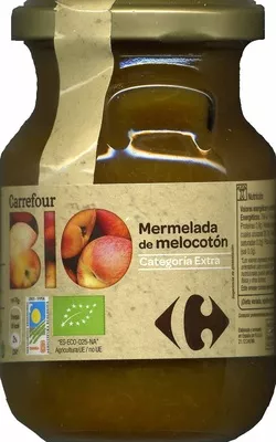 Mermelada de melocotón ecológica "Carrefour Bio" Carrefour bio 280 g (neto), code 8431876121508