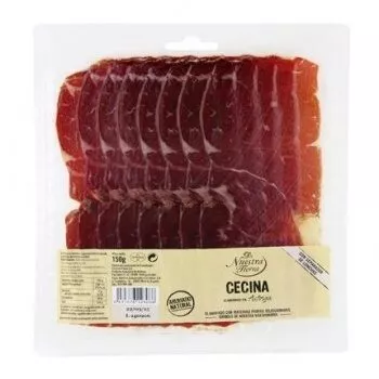 Cecina loncheada De nuestra tierra 150 g, code 8431876128086