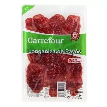 Longaniza payes Carrefour 100 g, code 8431876164343