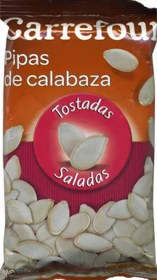 Semillas de calabaza con cáscara tostadas con sal Carrefour 125 g, code 8431876170610