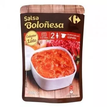 Salsa boloñesa Carrefour 140 g, code 8431876178470